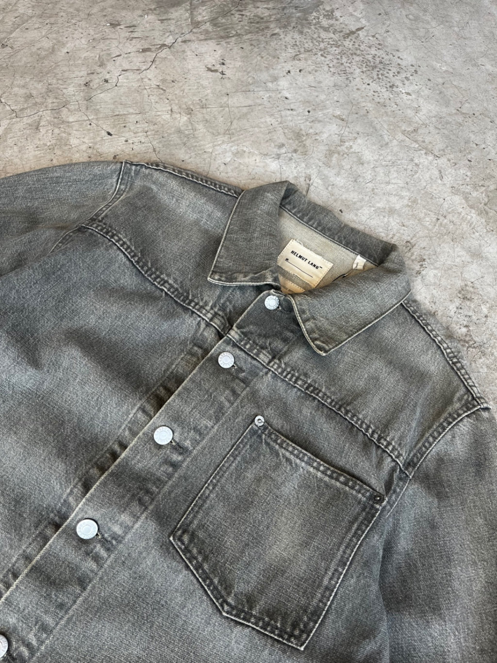 Helmet Lang Vintage Denim Jacket