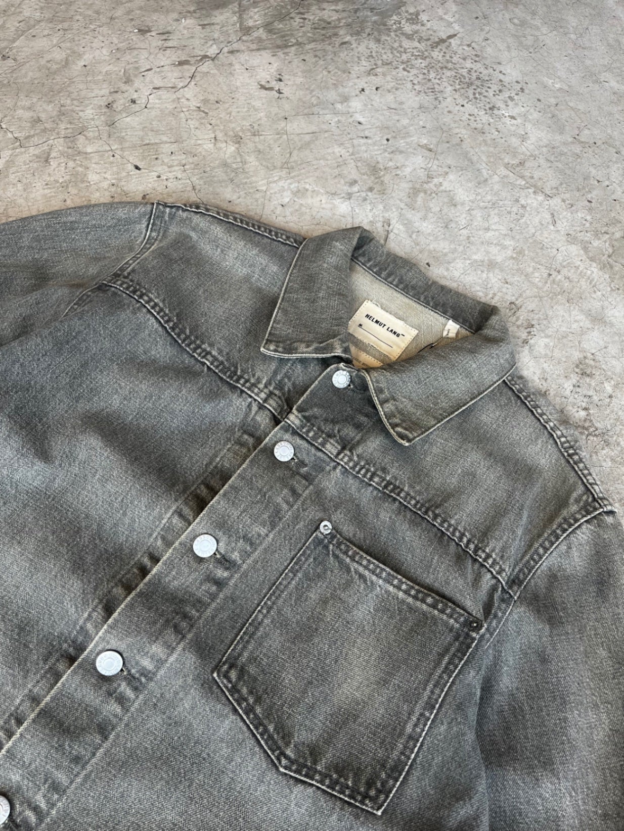 Helmet Lang Vintage Denim Jacket