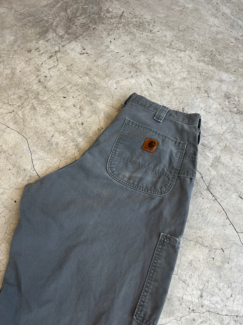 Carhartt Grey Carpenter Pants