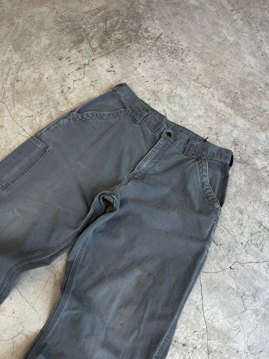 Carhartt Grey Carpenter Pants