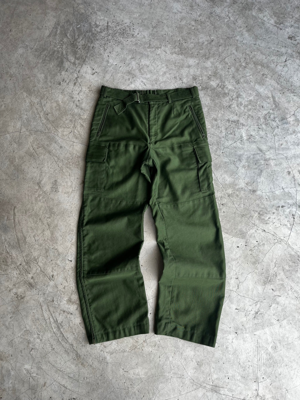 Vintage Green Cargo Pants