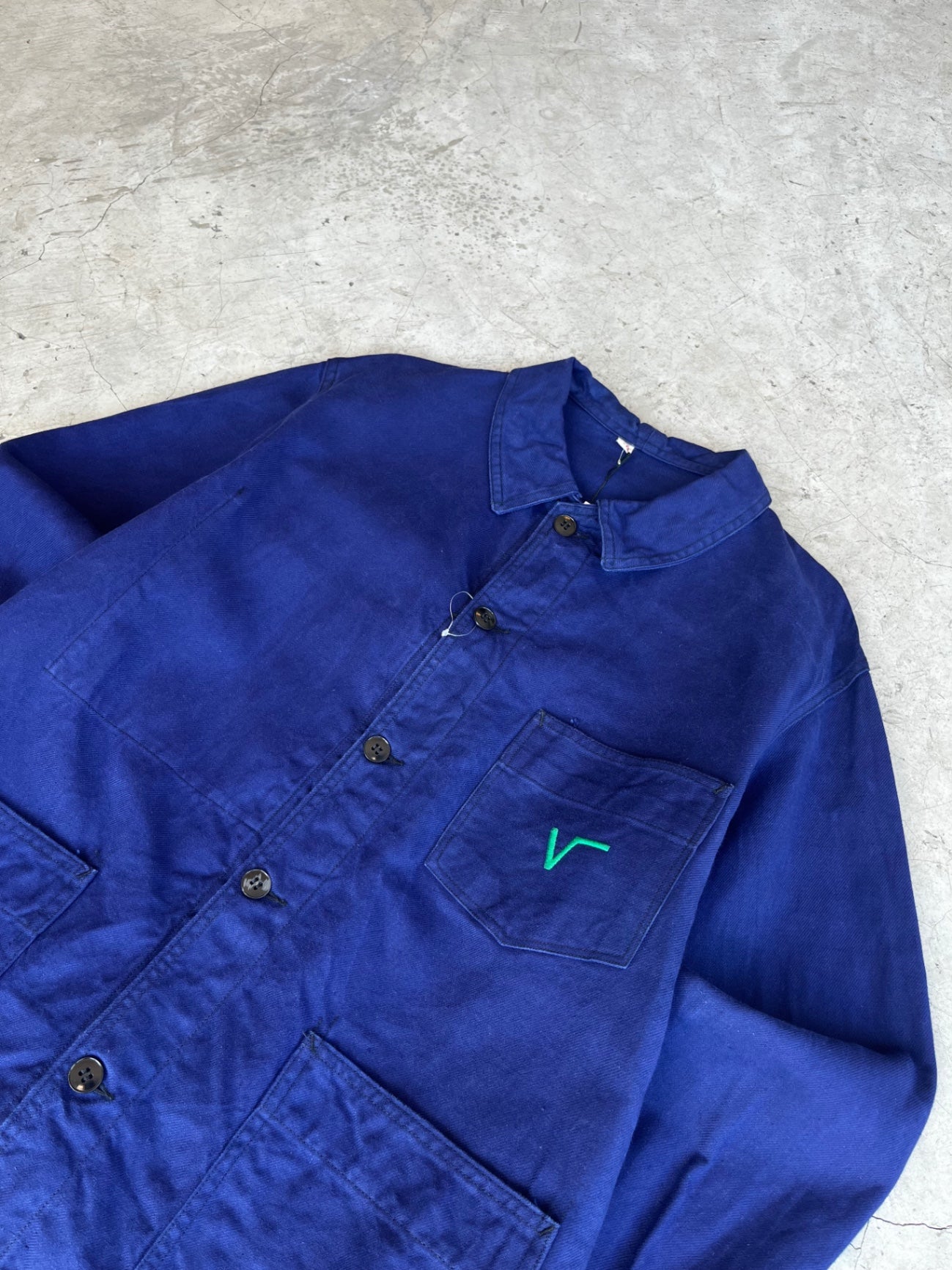 V Blue Chore Jacket