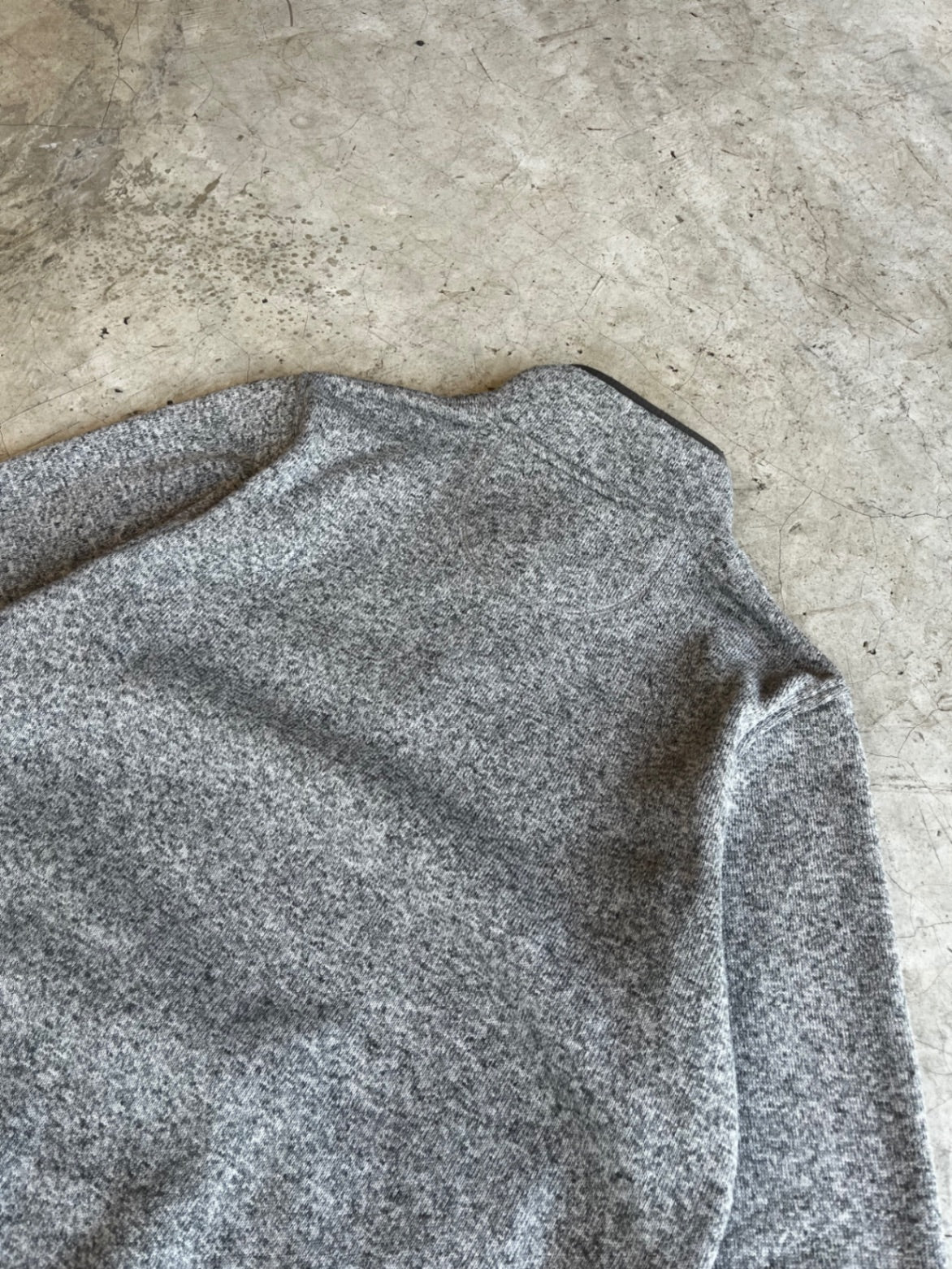L.L Bean Grey Fleece Pullover