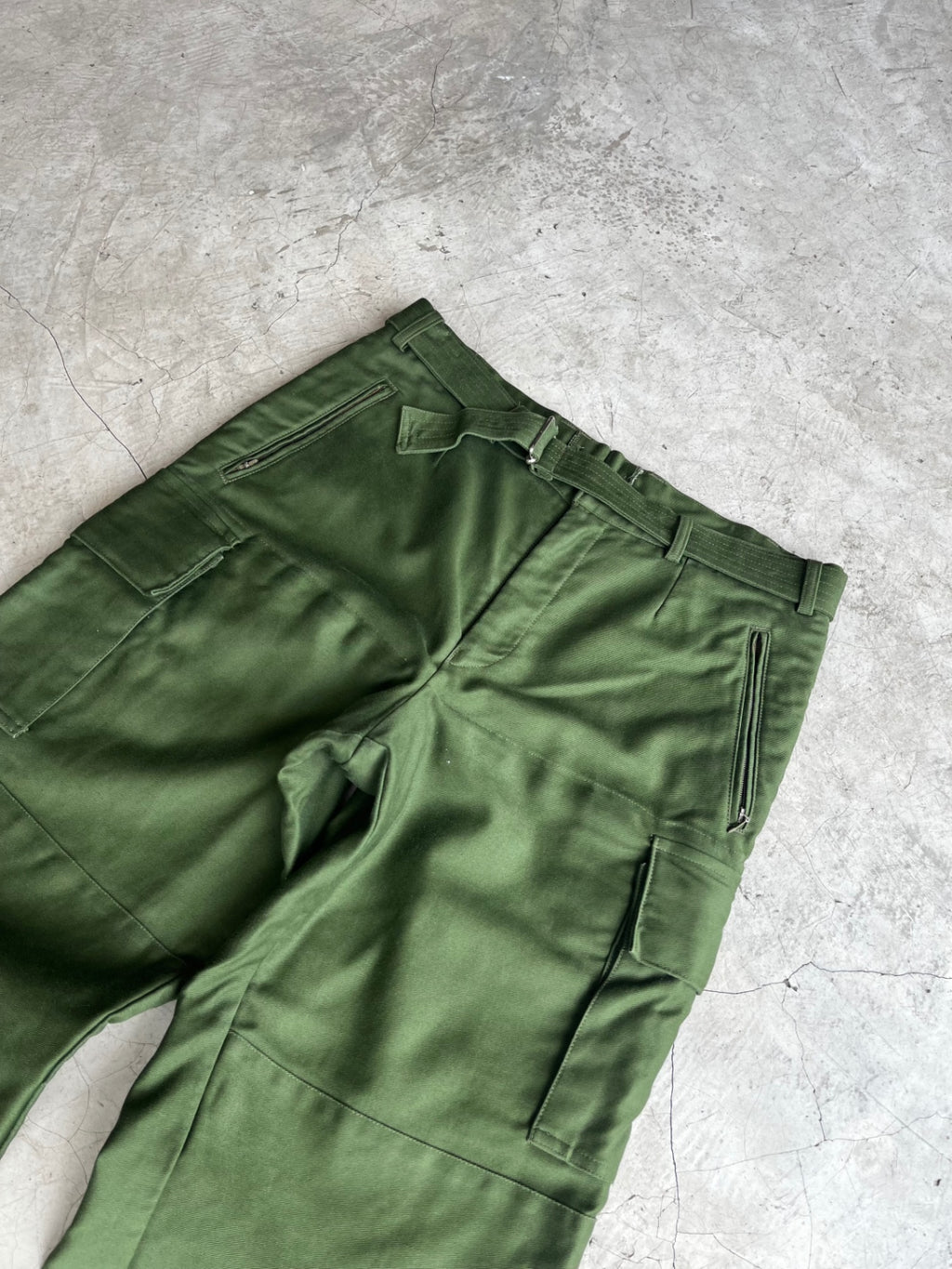 Vintage Green Cargo Pants