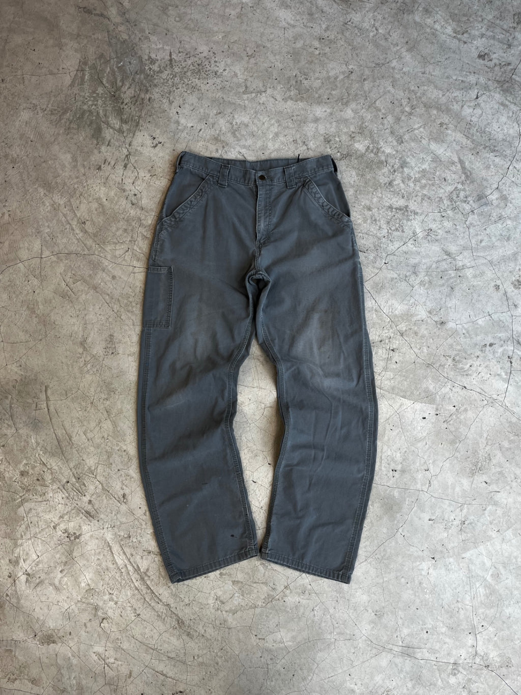 Carhartt Grey Carpenter Pants