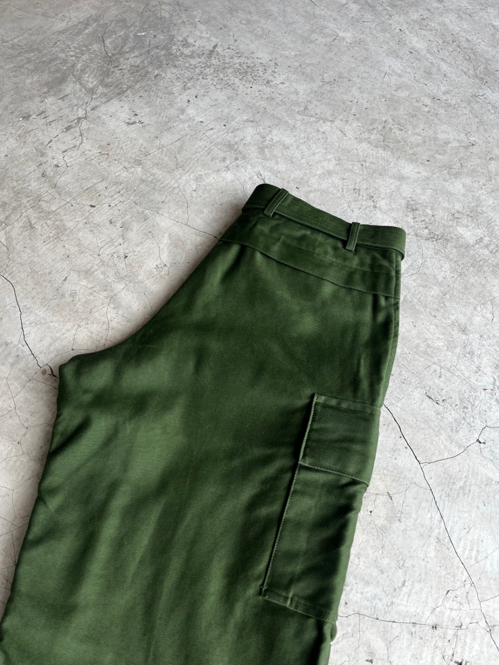 Vintage Green Cargo Pants