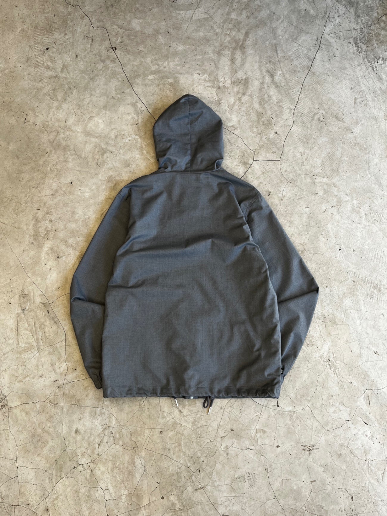 Stussy Grey Zip Up Hoodie