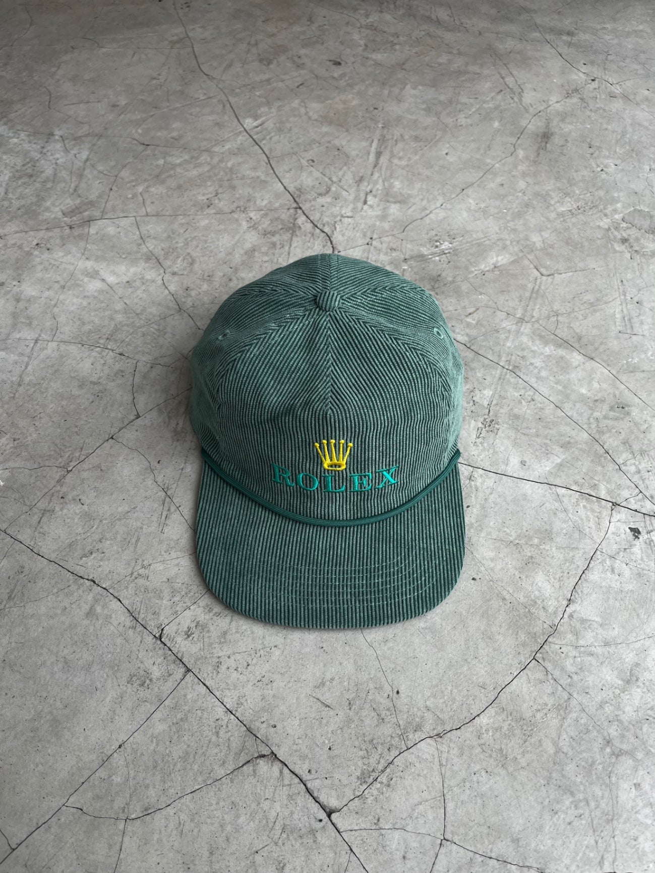 Rolex Corduroy Cap