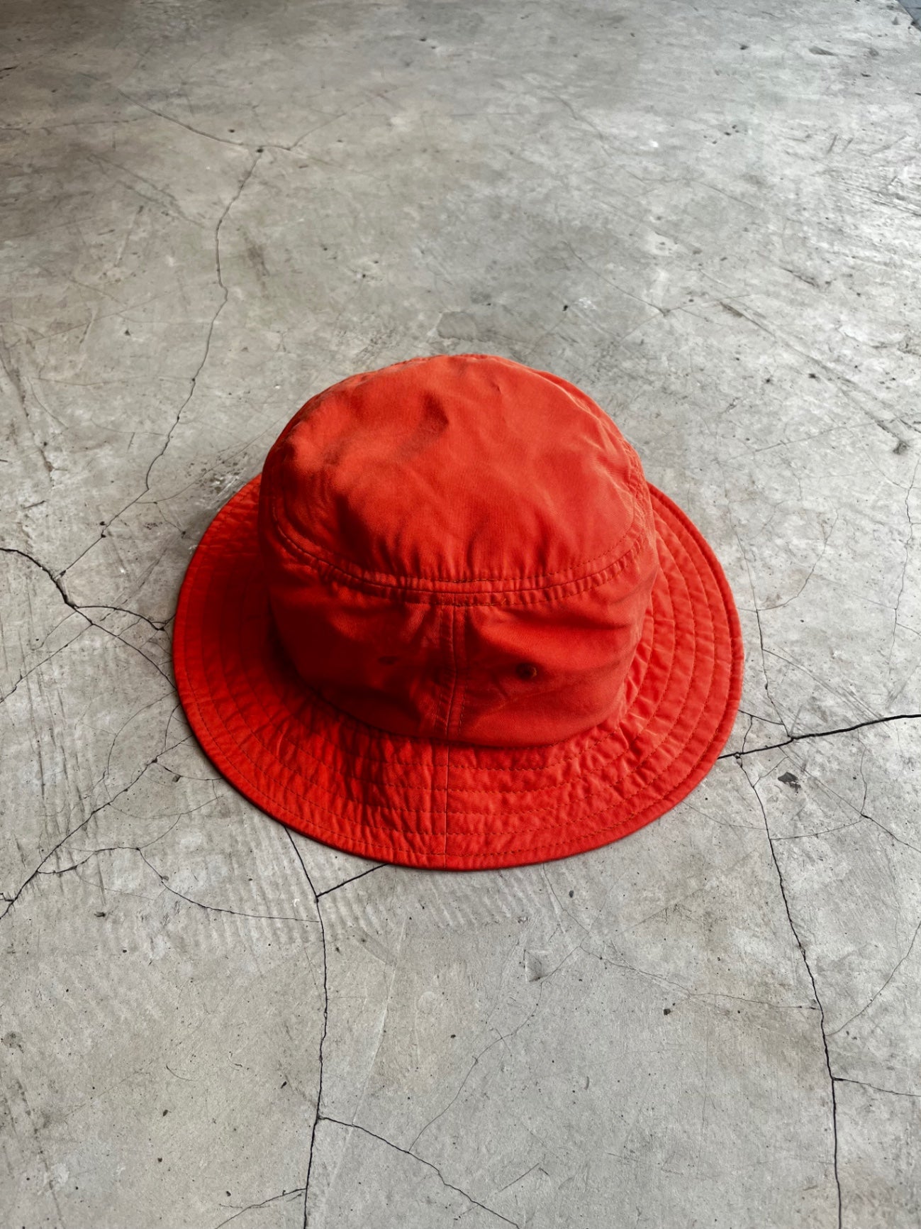 Stussy Orange Bucket Hat