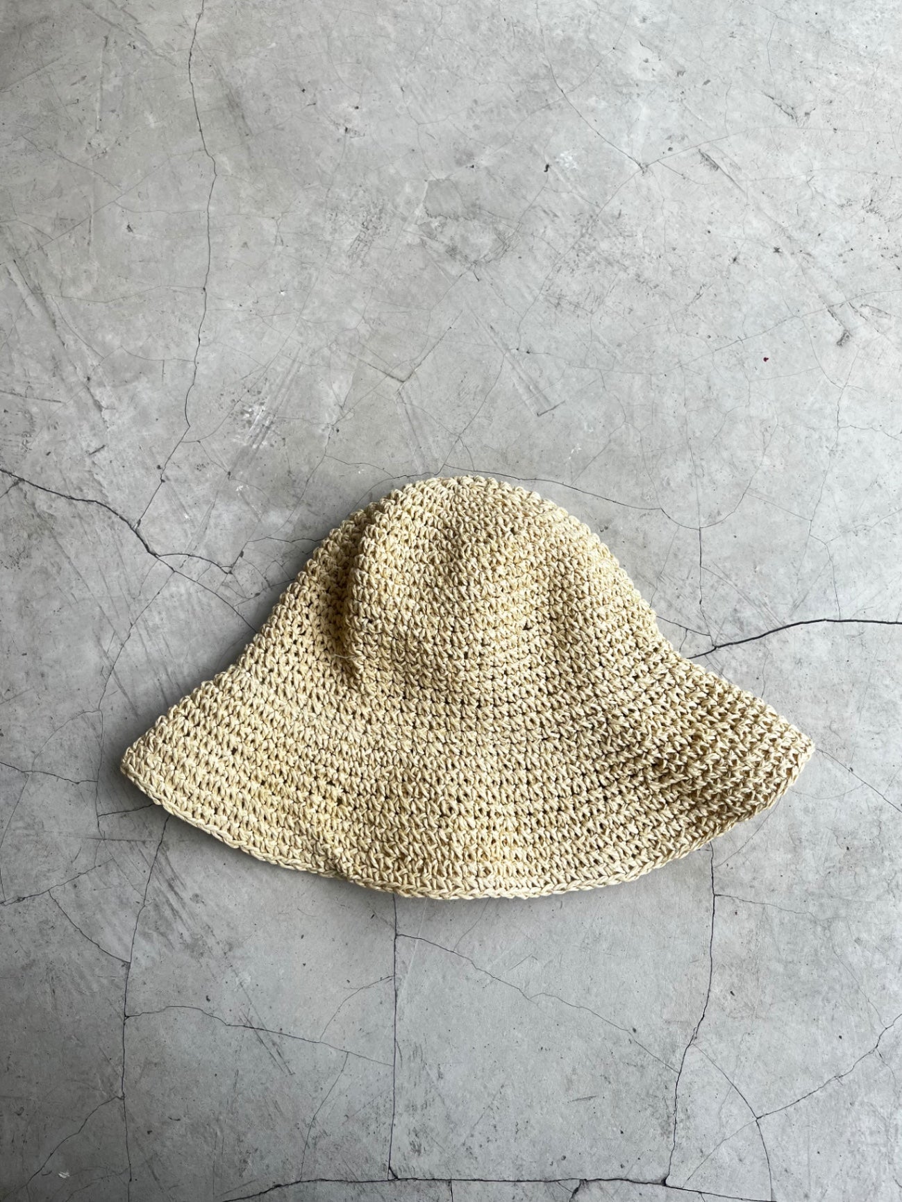Raffia Bucket Hat