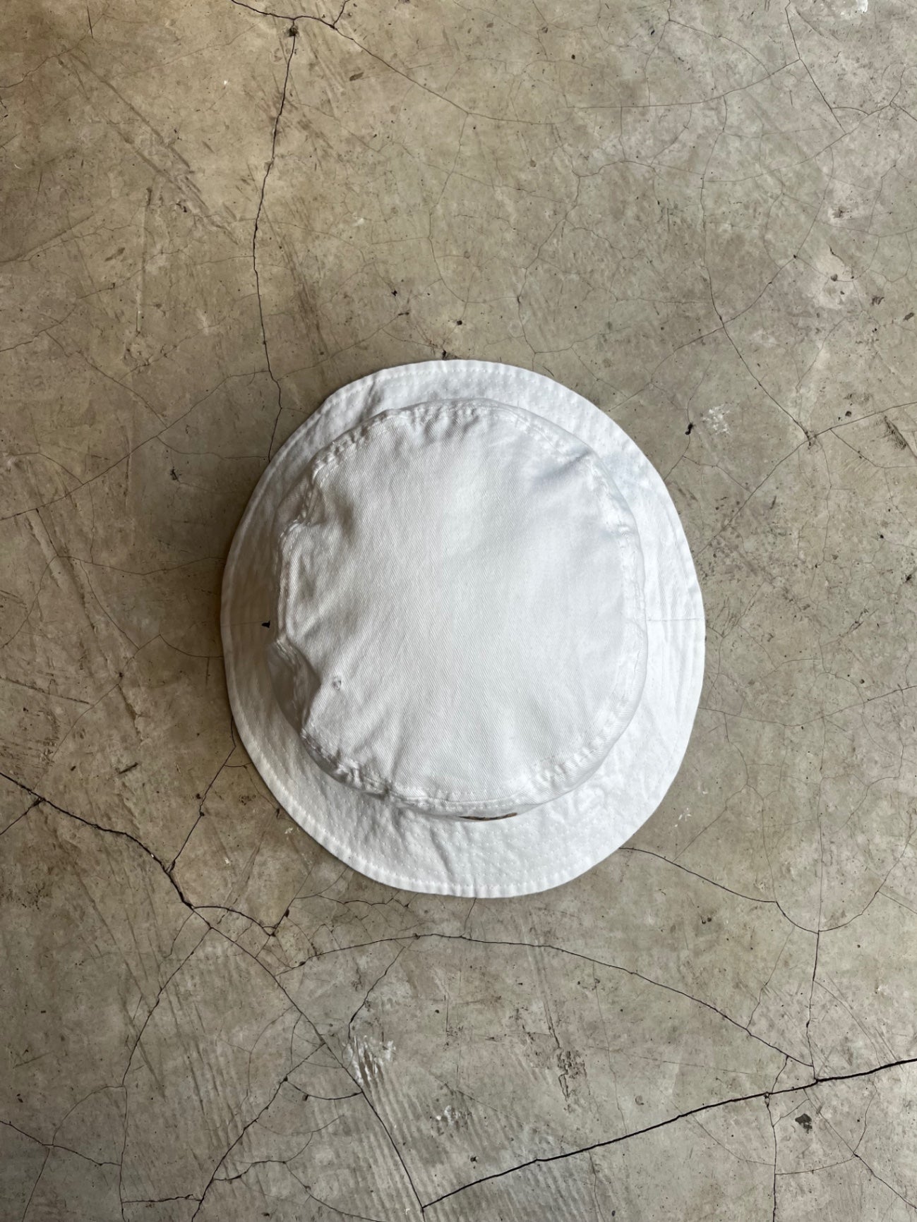 White Stussy Bucket Hat