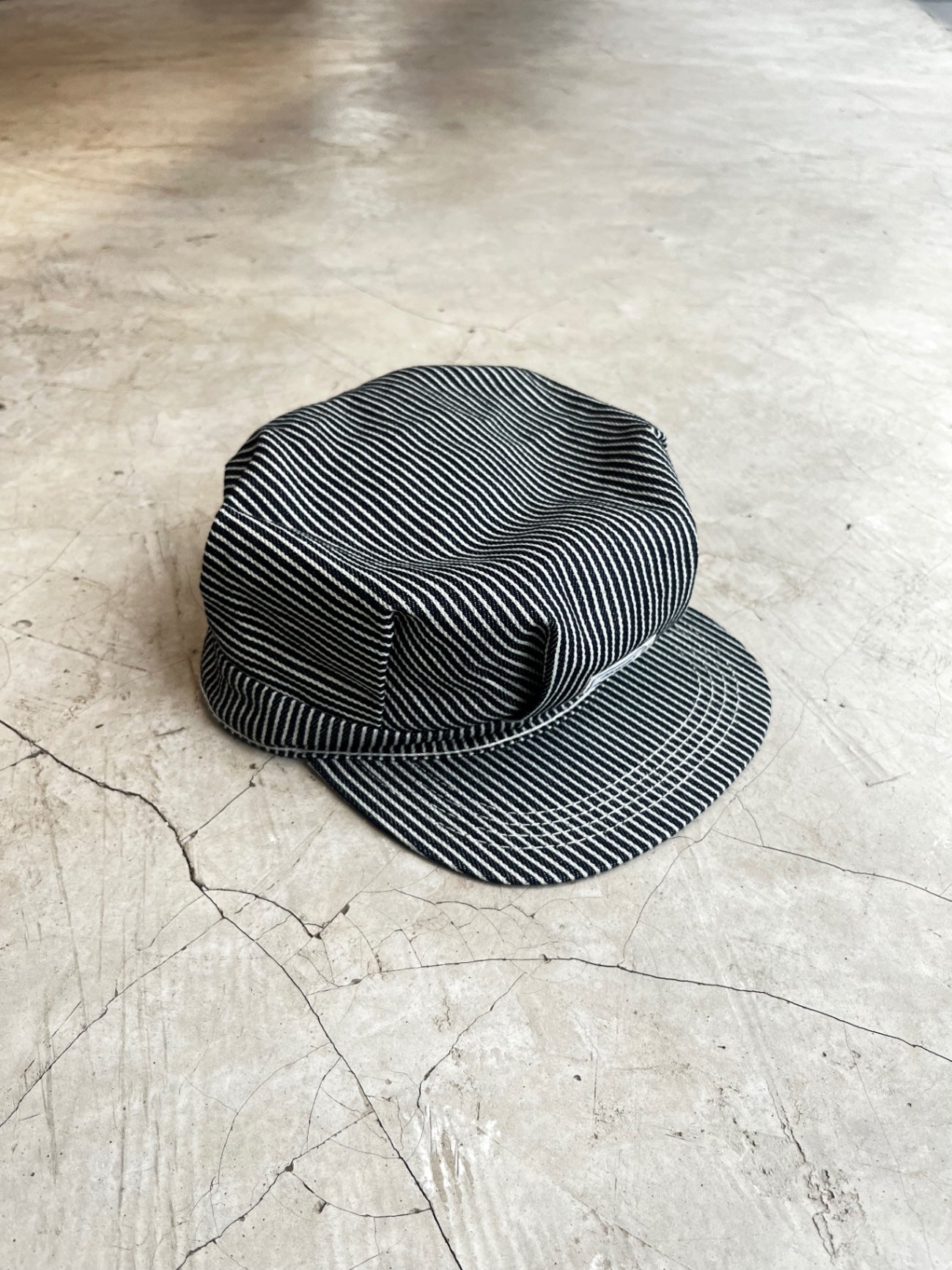 Lee Hickory Stripe Conductor Cap