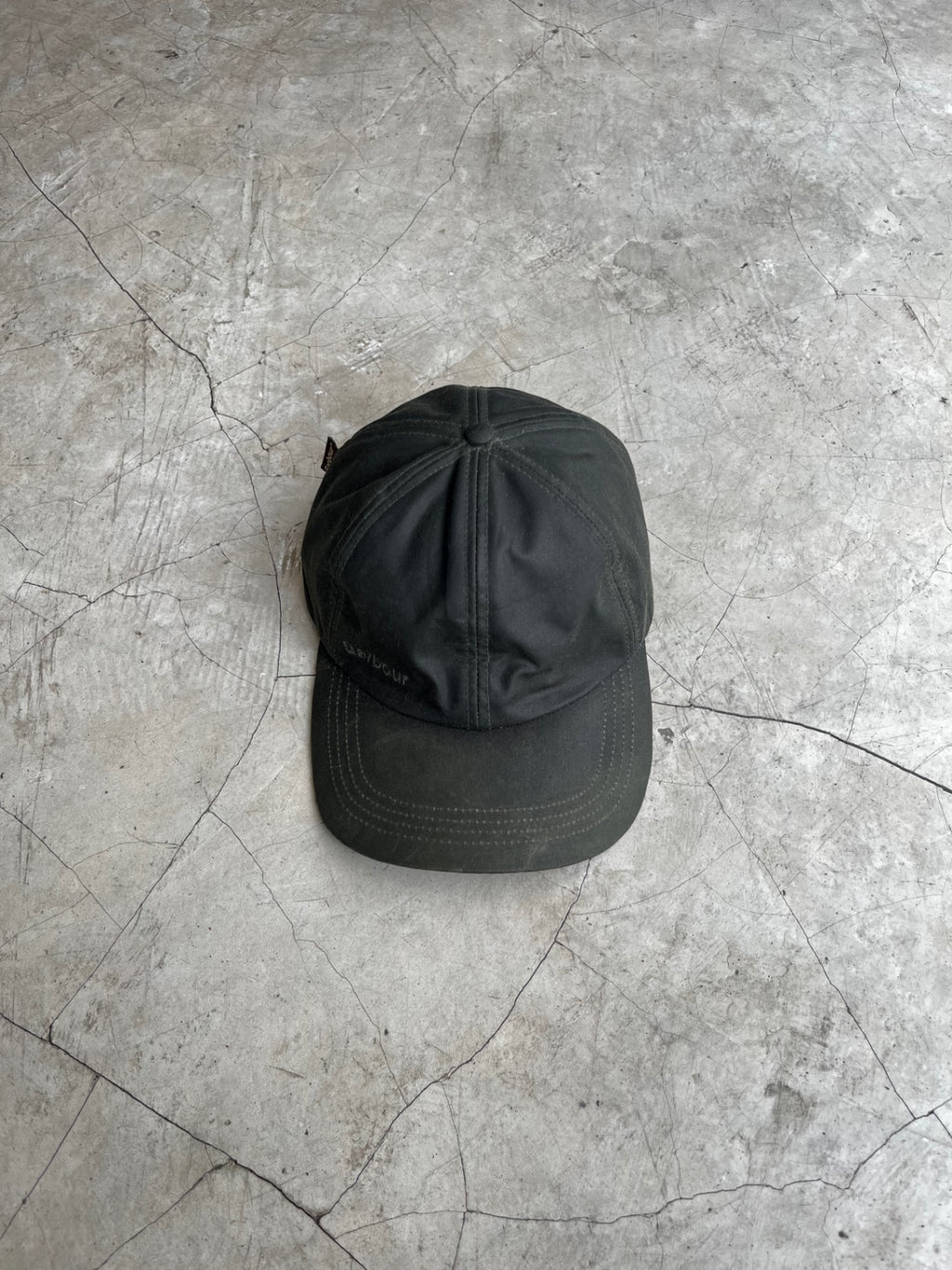 Barbour Army Green Cap