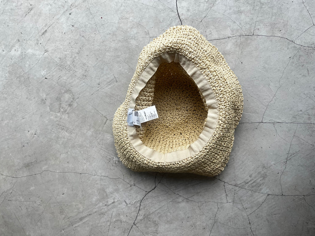 Raffia Bucket Hat