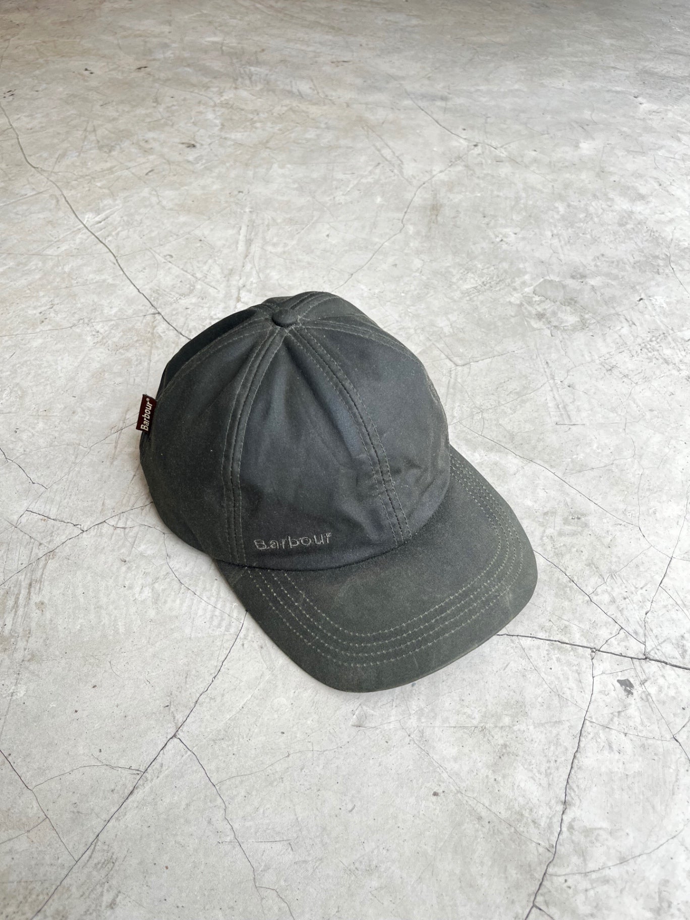 Barbour Army Green Cap
