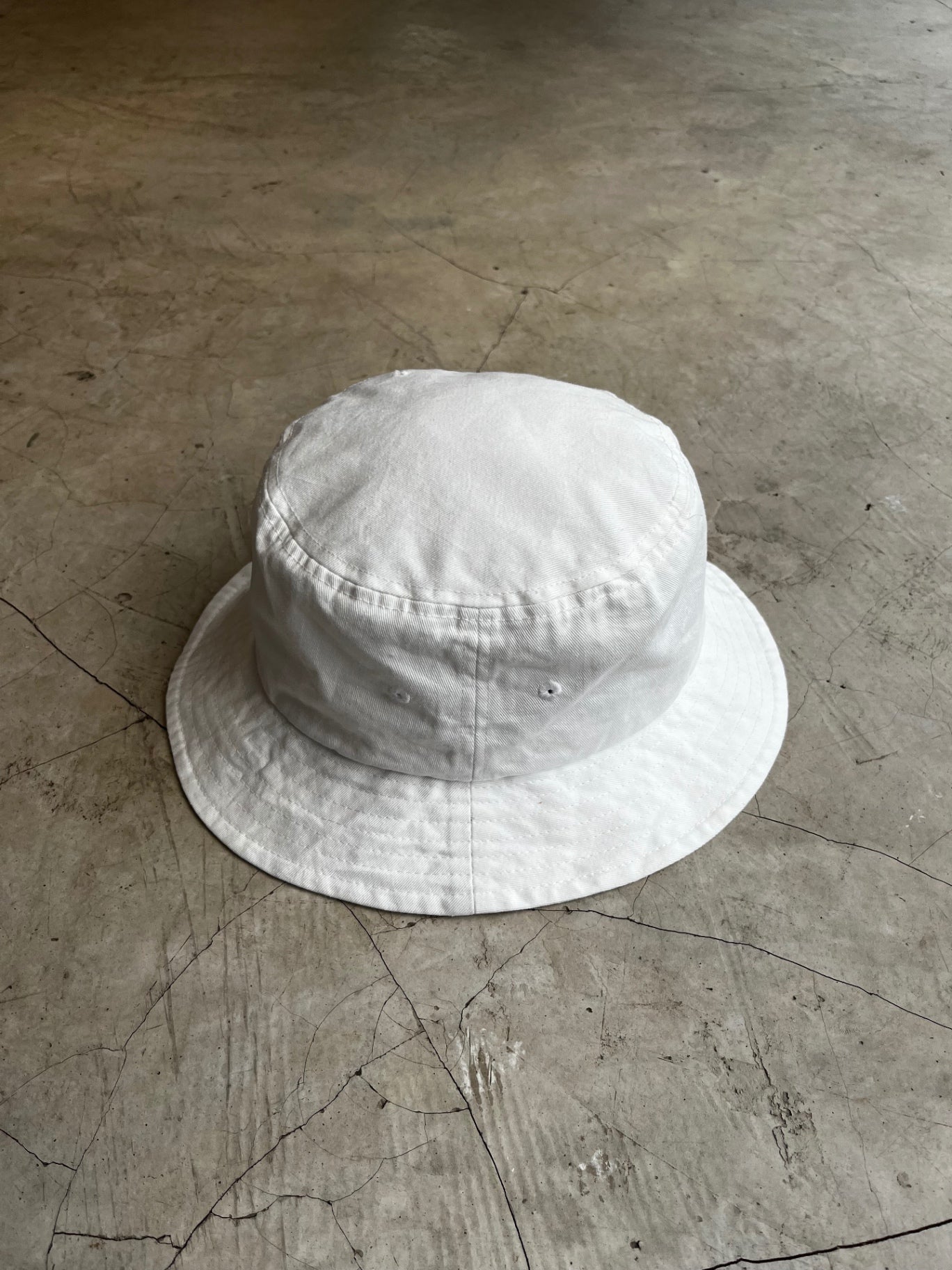 White Stussy Bucket Hat