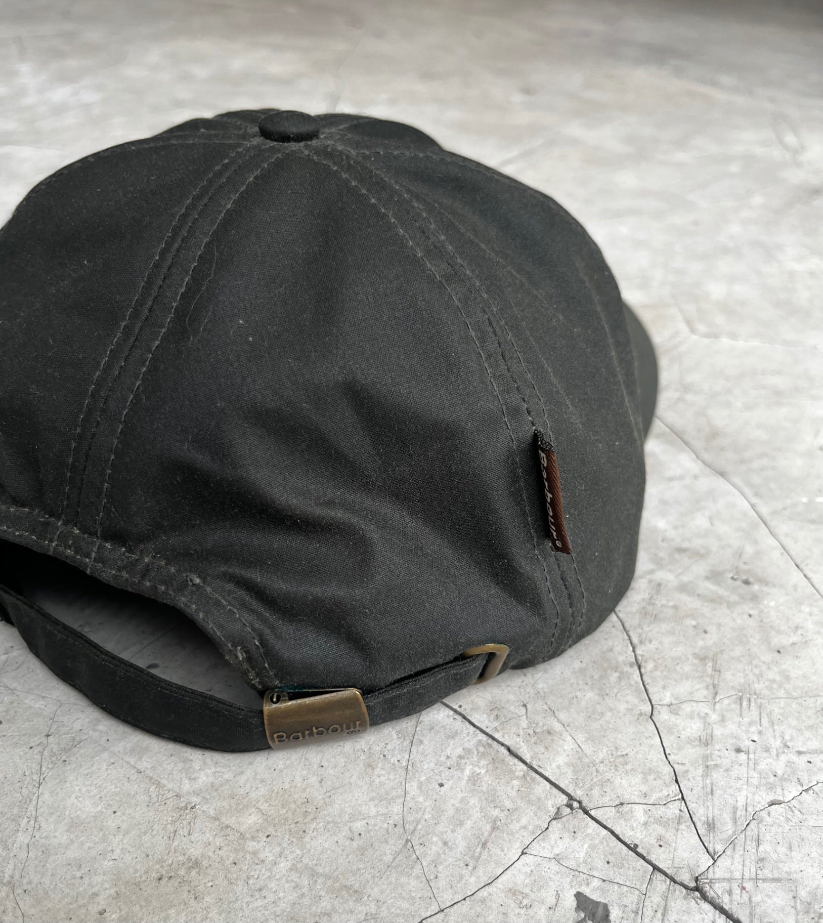 Barbour Army Green Cap