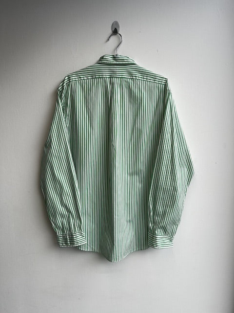 Ralph Lauren Dark Green Striped Shirt
