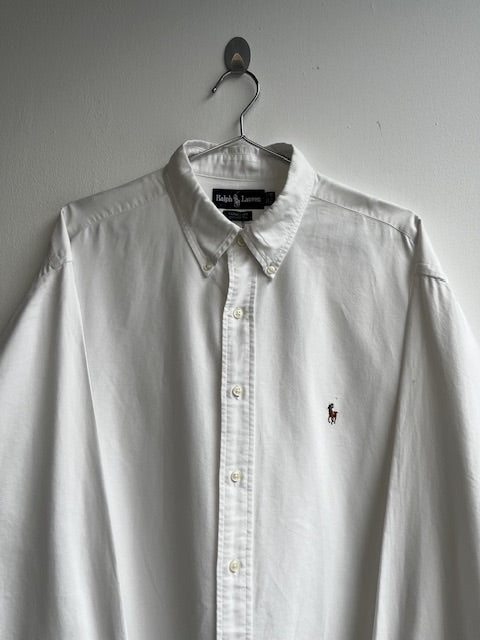 Ralph Lauren White Yarnmouth Shirt