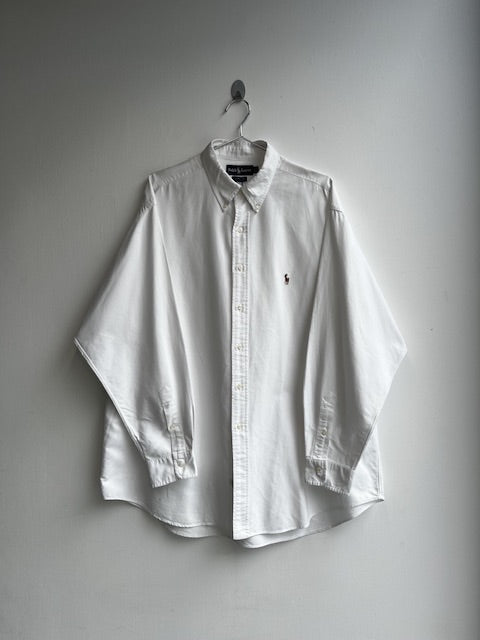 Ralph Lauren White Yarnmouth Shirt