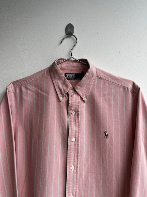 Polo Ralph Lauren Pink Striped Shirt