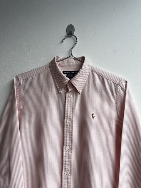 Ralph Lauren Knit Oxford Striped Shirt