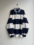 Polo Ralph Lauren Navy and White Rugby Shirt