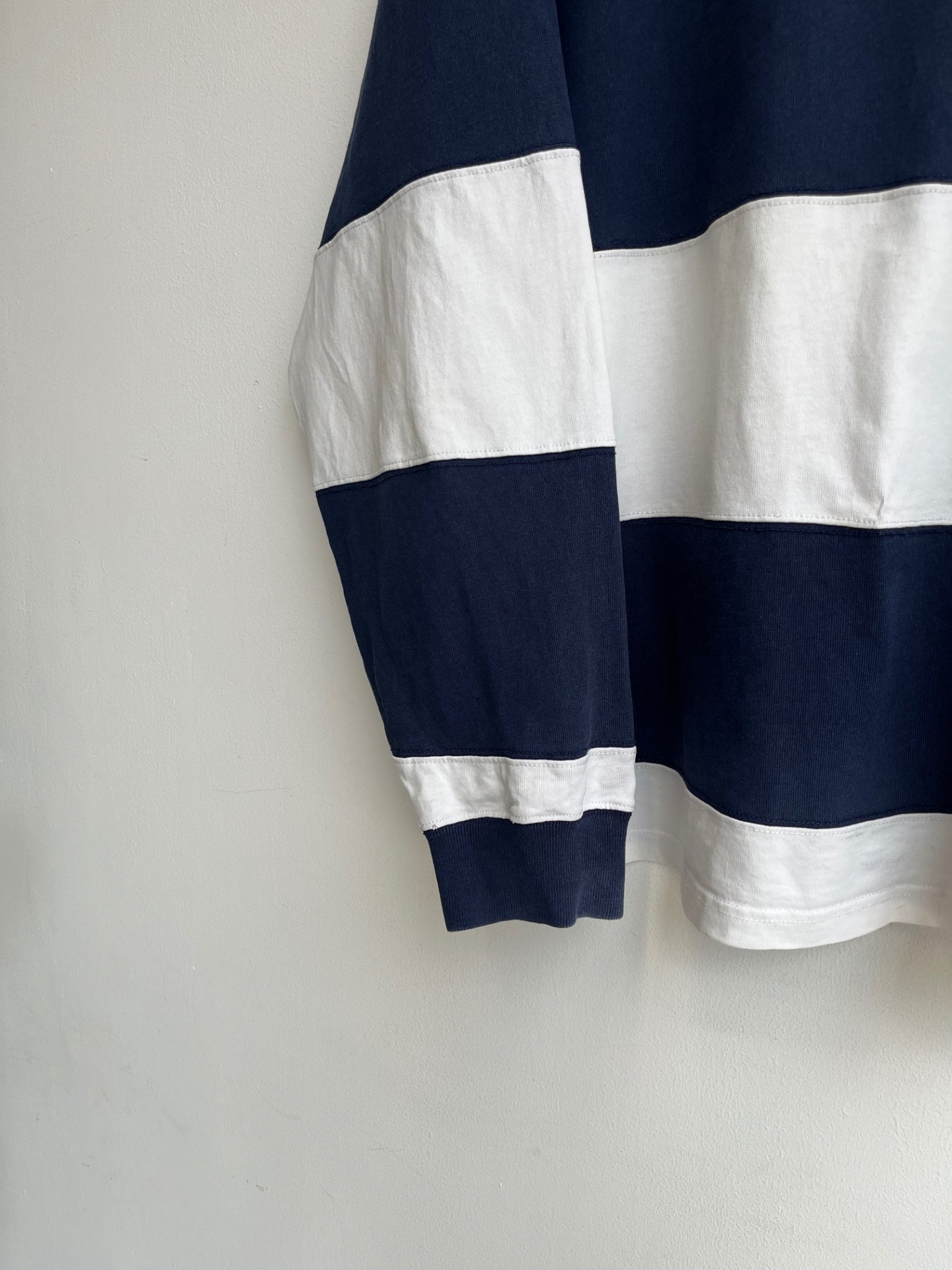 Polo Ralph Lauren Navy and White Rugby Shirt