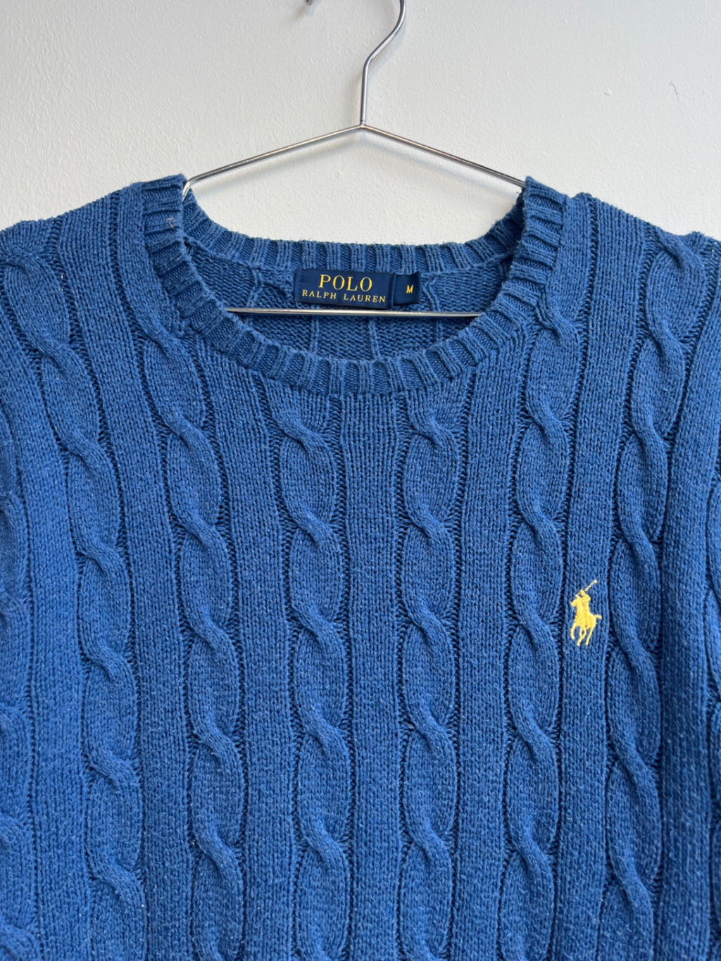 Polo Ralph Lauren Blue Knit Crewneck