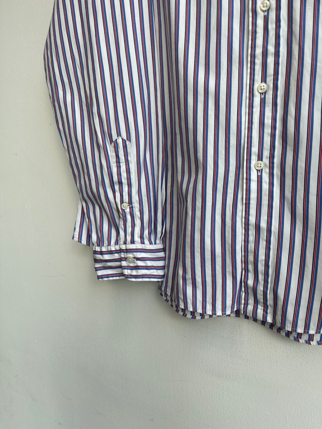 Ralph Lauren Red and Blue Striped Shirt