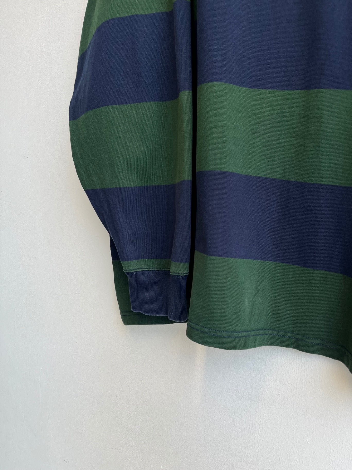 Polo Ralph Lauren Green Striped Rugby Shirt