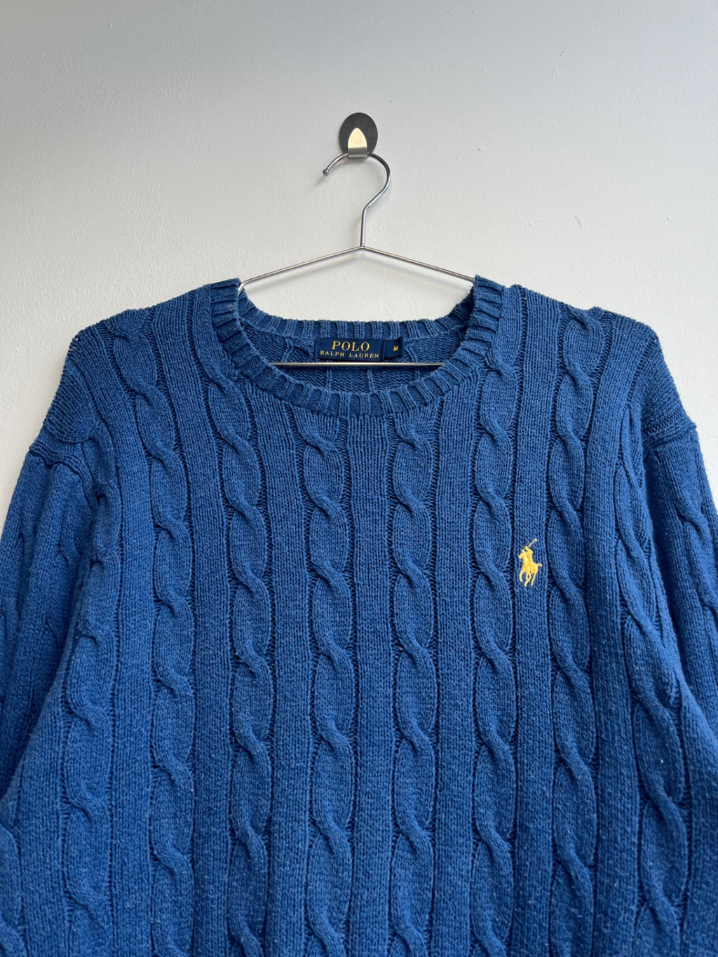 Polo Ralph Lauren Blue Knit Crewneck