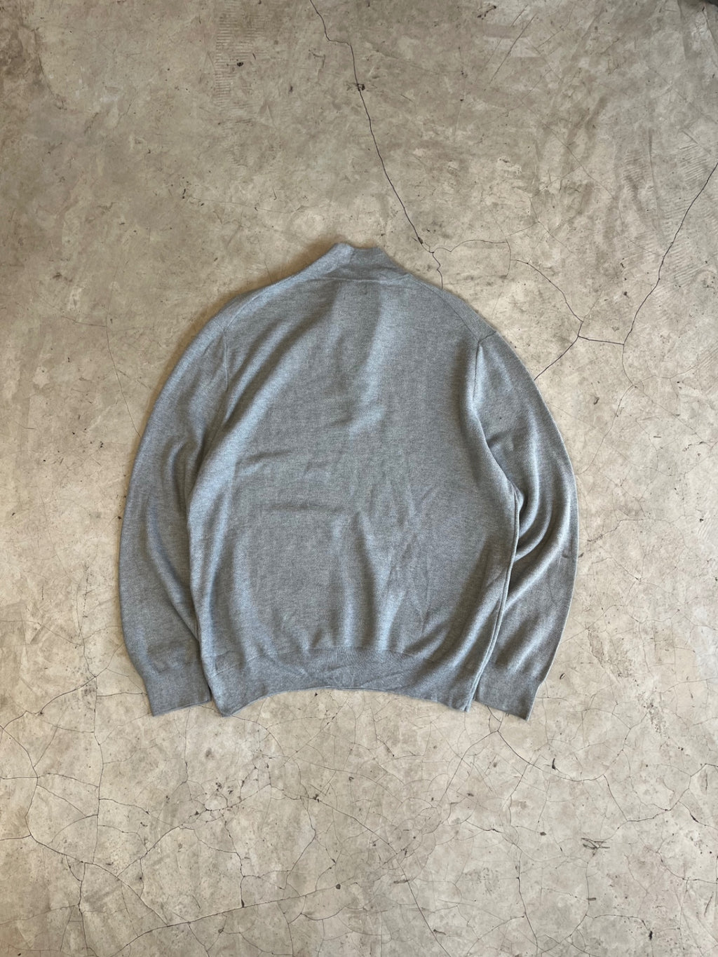 Grey RL 1/4 Zip