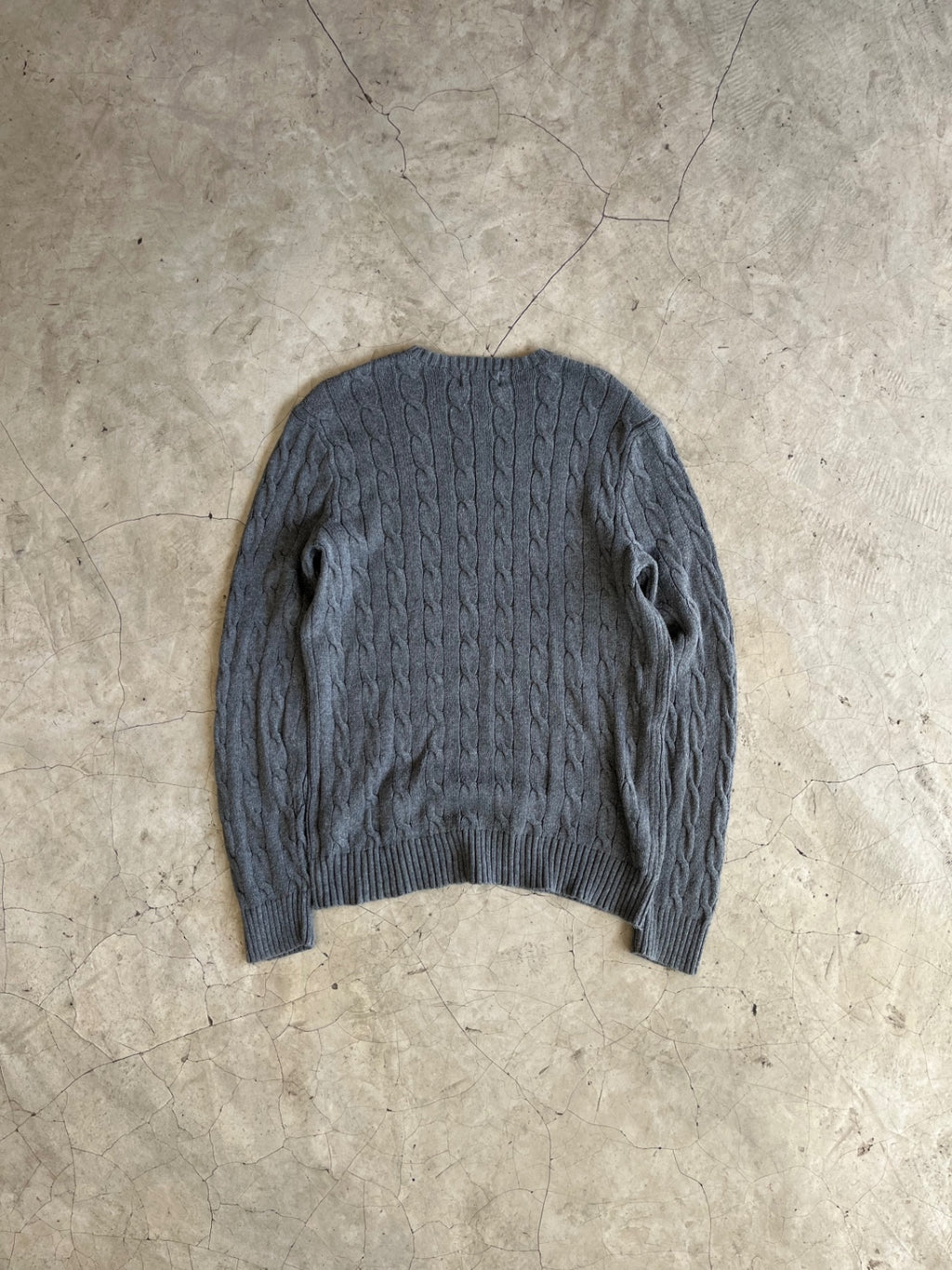 Polo Ralph Lauren Grey Knit Crewneck