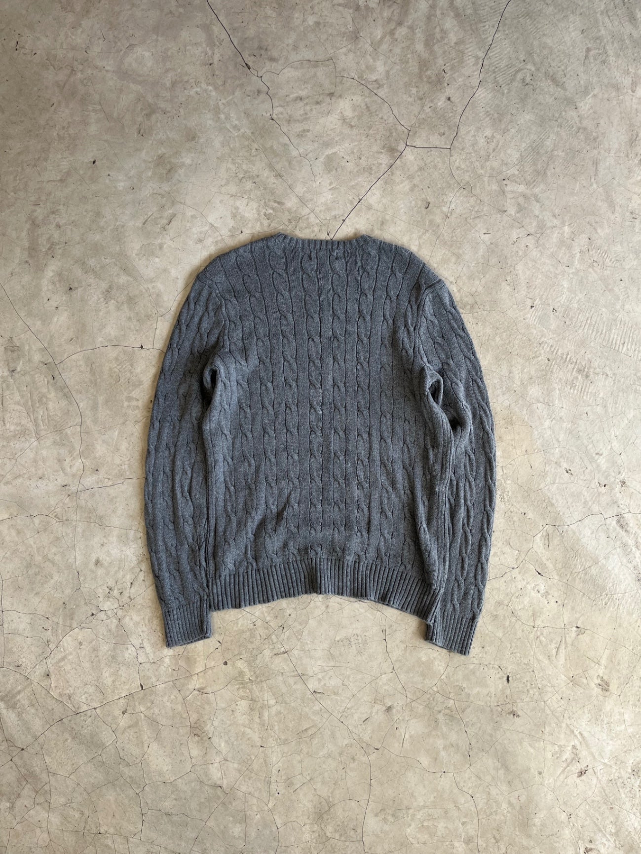 Polo Ralph Lauren Grey Knit Crewneck