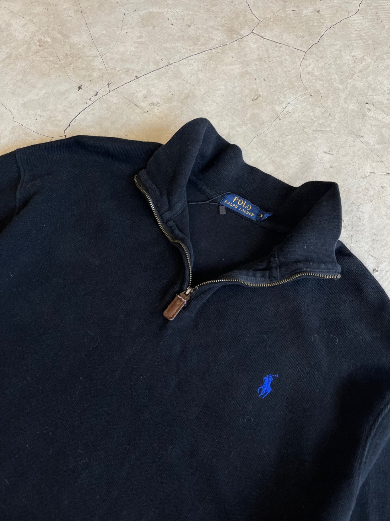 Polo Ralph Lauren Black Quarter Zip