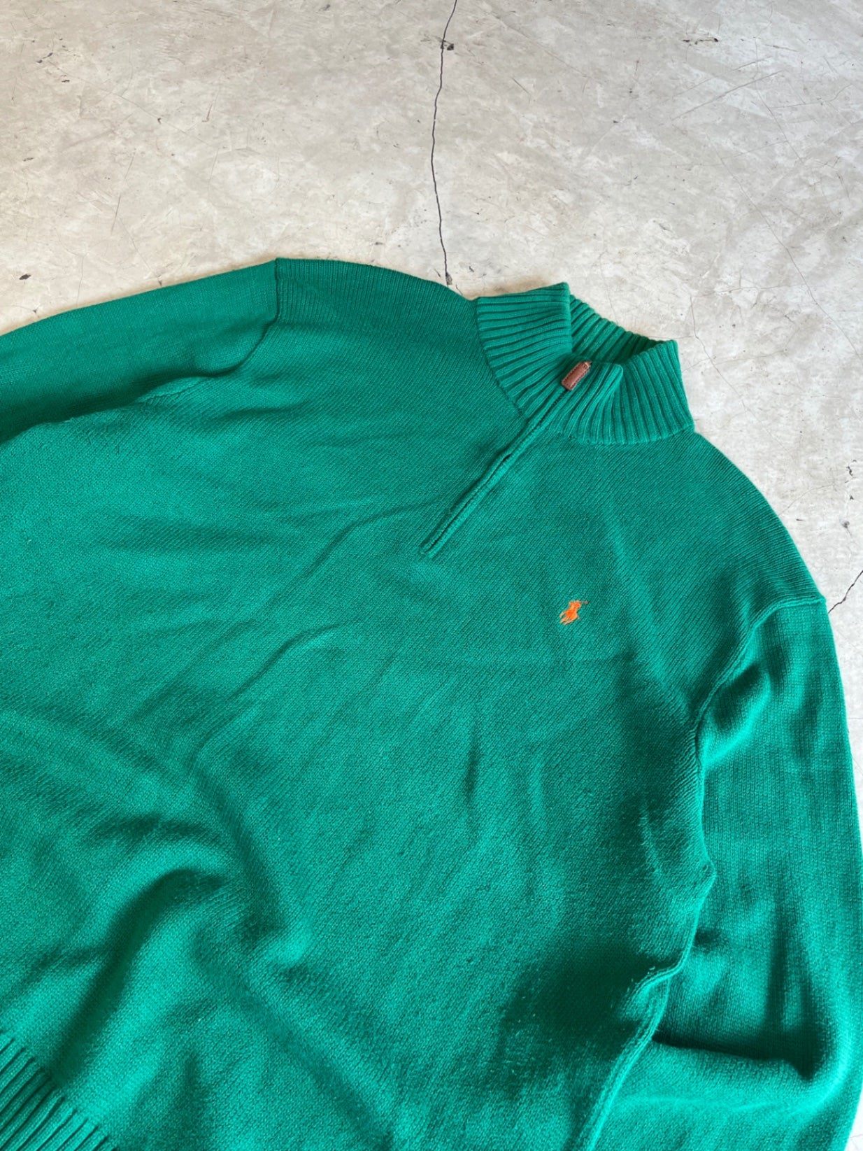 Polo Ralph Lauren Green Quarter Zip