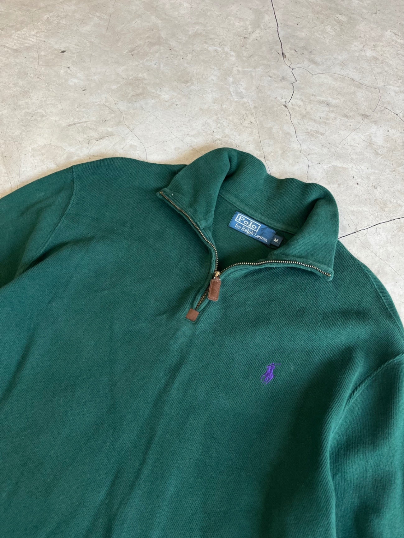 Polo Ralph Lauren Green Quarter Zip