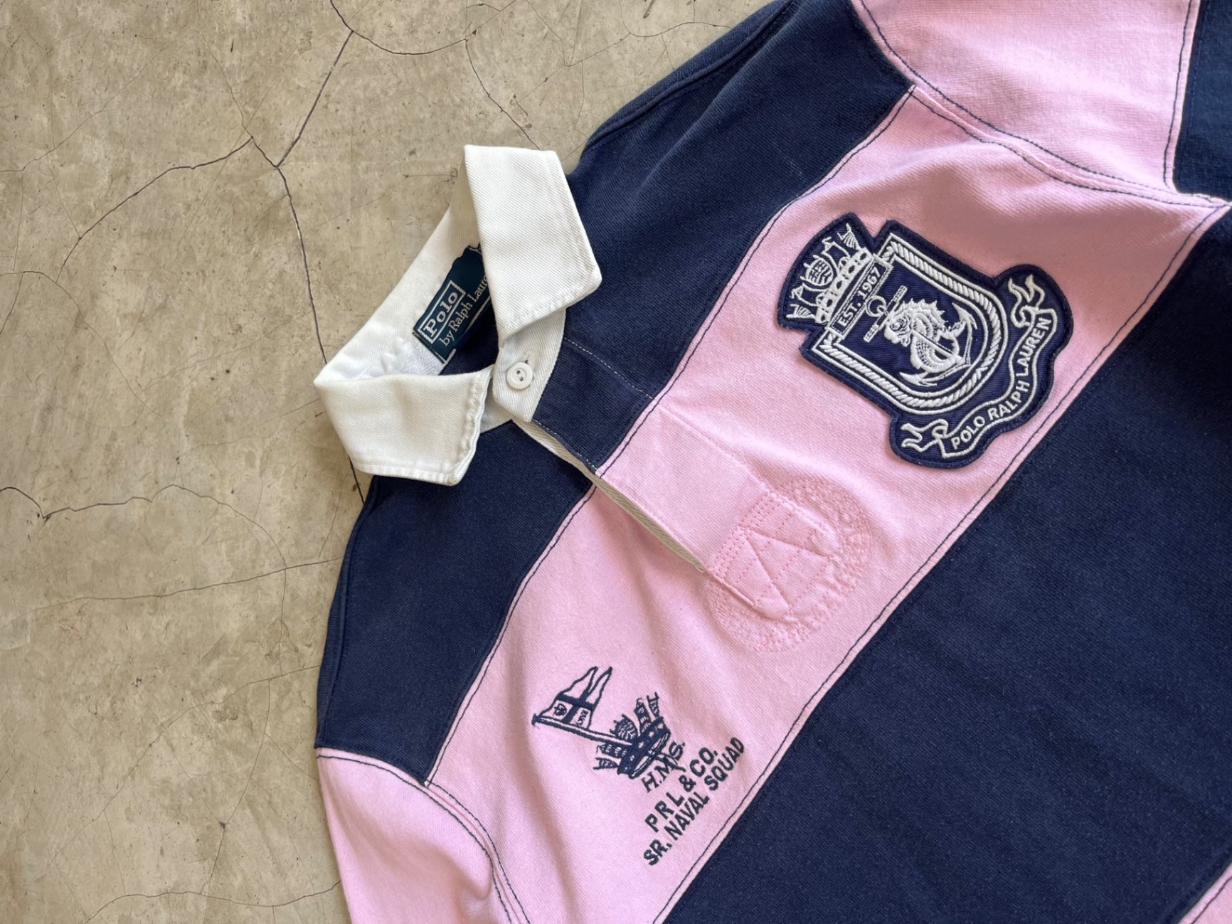 Polo Ralph Lauren Pink Rugby Shirt