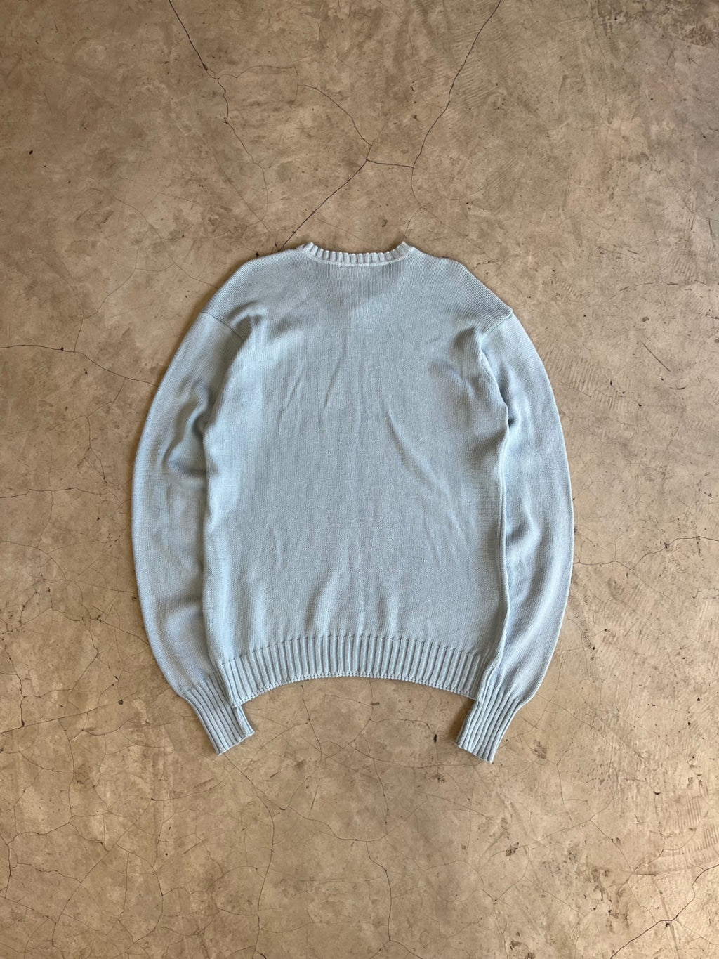 Polo Ralph Lauren Light Blue Knit Crewneck