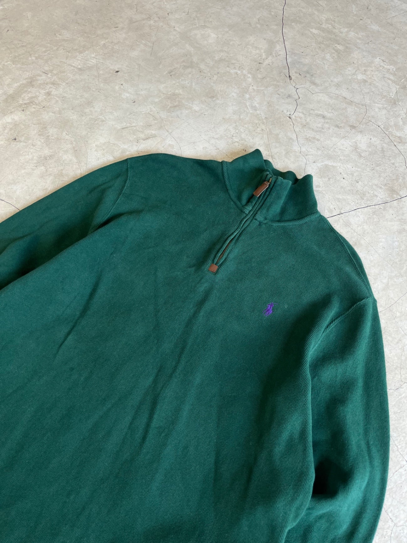 Polo Ralph Lauren Green Quarter Zip