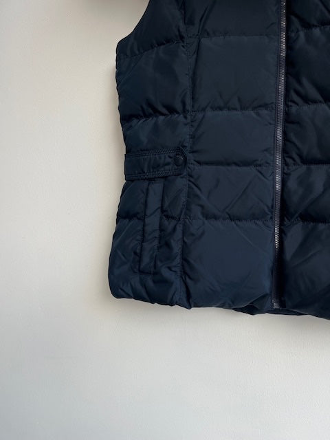 Tommy Hilfiger Navy Hooded Gilet