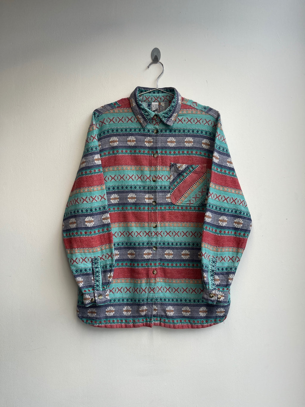 Patterned Long Sleeve Shirt