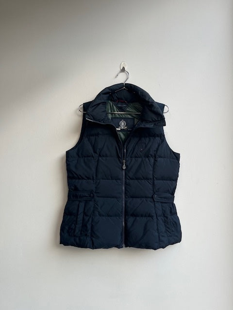 Tommy Hilfiger Navy Hooded Gilet