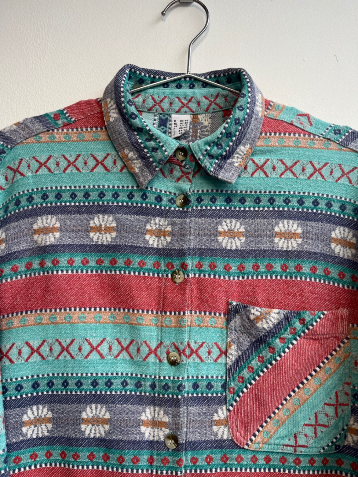 Patterned Long Sleeve Shirt