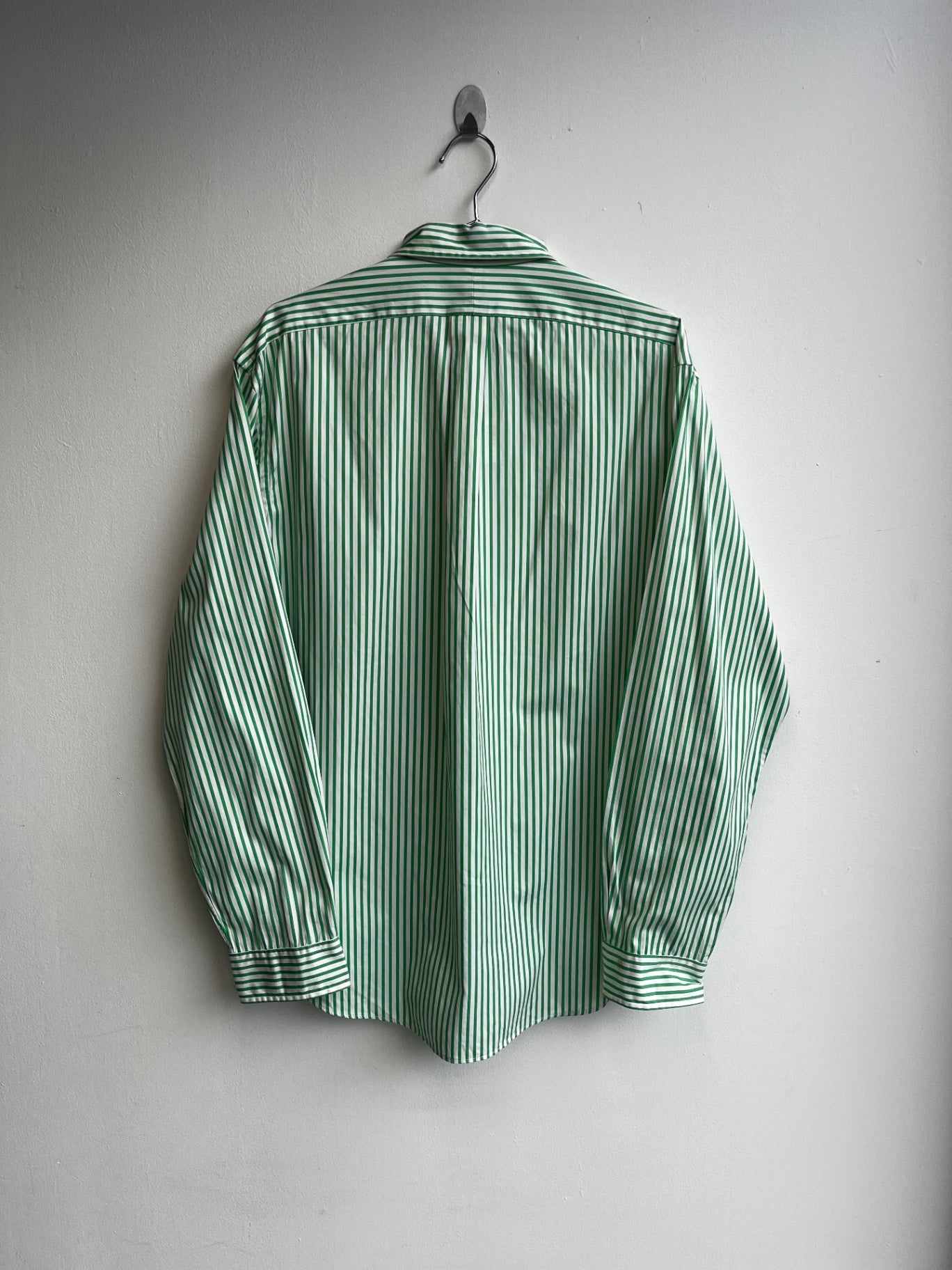Ralph Lauren Custom Lime Striped Shirt