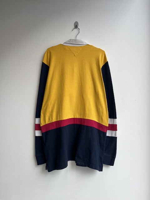 Tommy Jeans Yellow Rugby Shirt