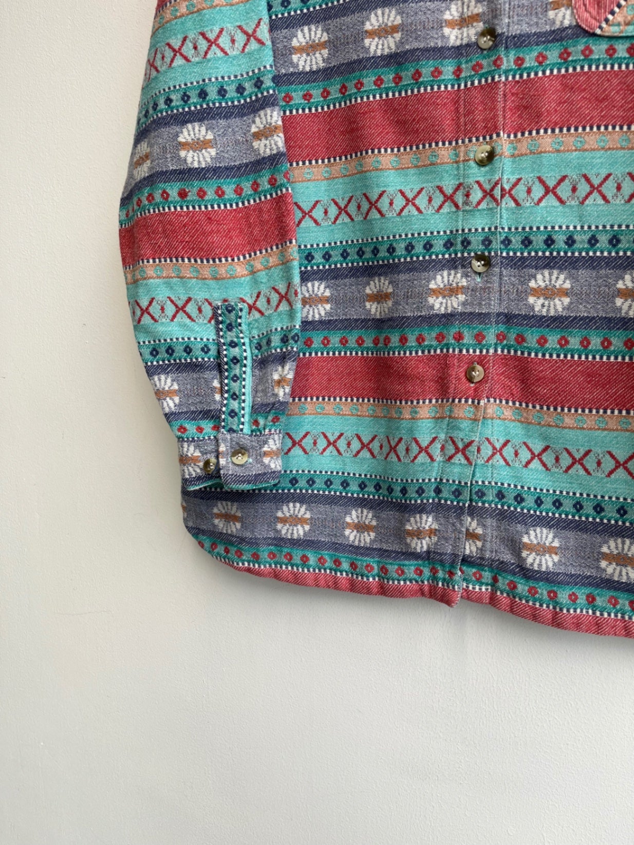 Patterned Long Sleeve Shirt