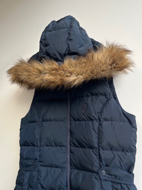 Tommy Hilfiger Navy Hooded Gilet
