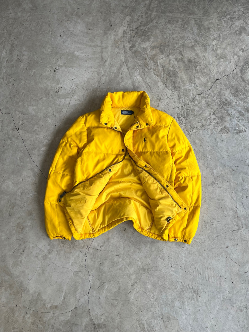 Polo Ralph Lauren Yellow Puffer Jacket